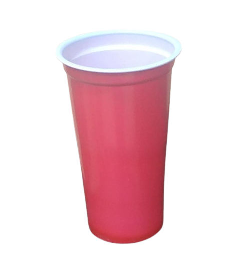 Red Plastic cup 10oz	